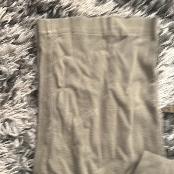 Green Tan J. Crew Pants - Picture 2 of 5